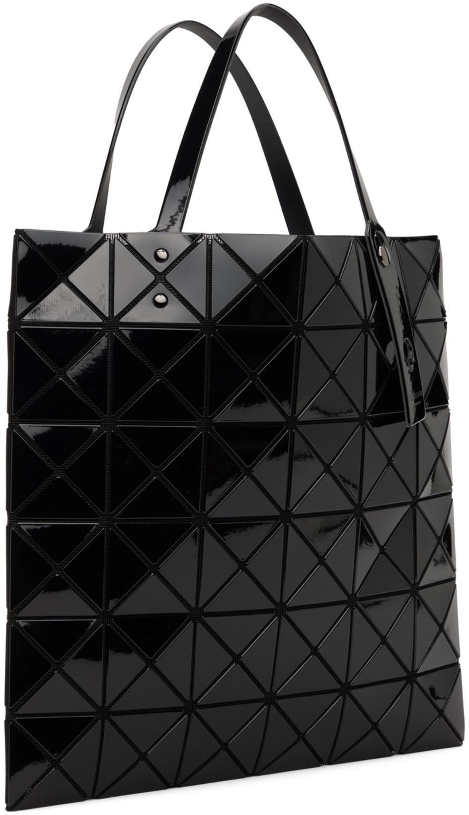 BAO BAO ISSEY MIYAKE Lucent Geo Lightweight Collapsible Tote Bag In Black