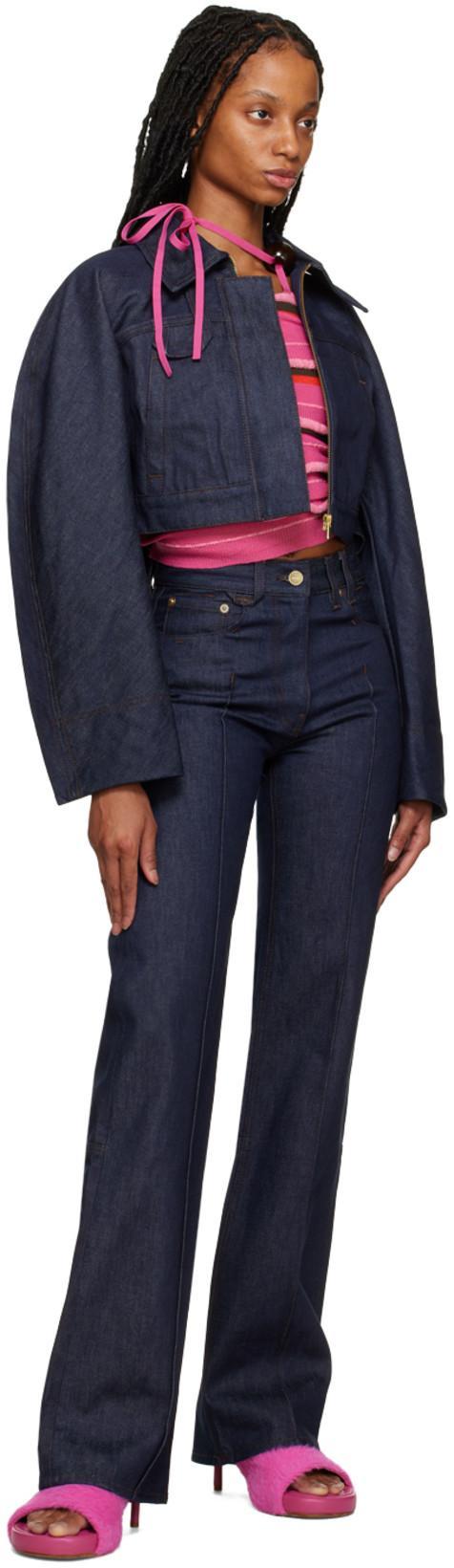 JACQUEMUS Argilla 55 Mules In Pink