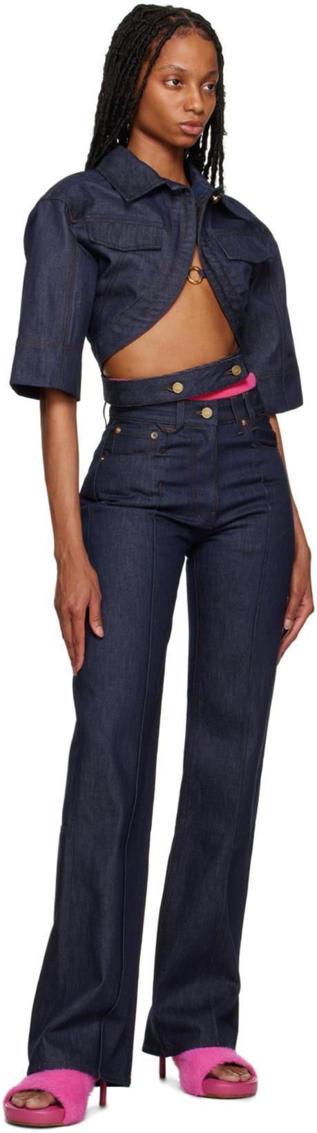 JACQUEMUS Argilla 55 Mules In Pink