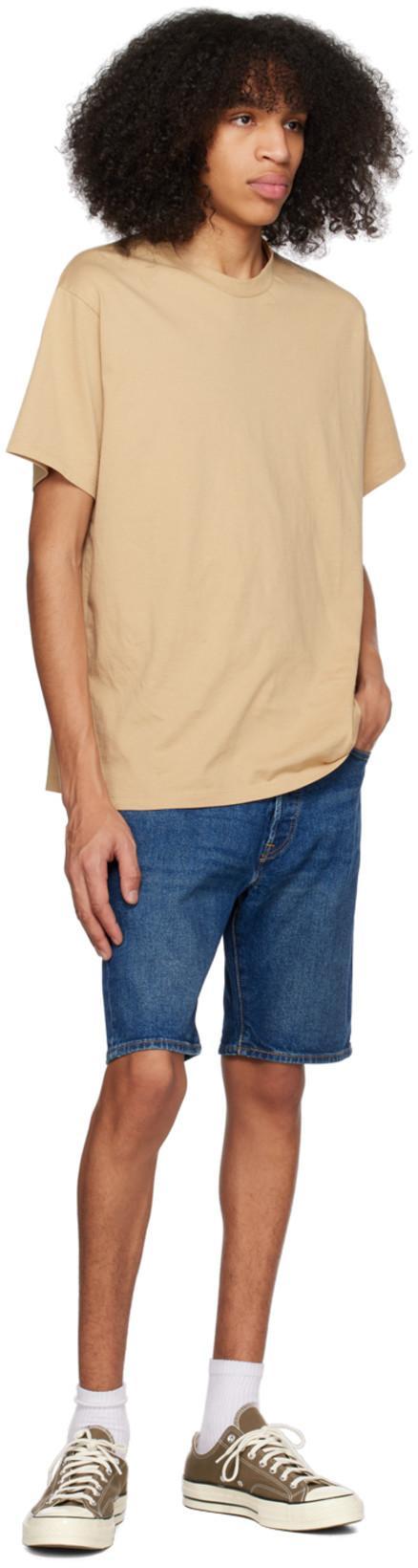 LEVI'S Big Boys 501 Classic 5-pocket Design Denim Shorts In Dark Stone