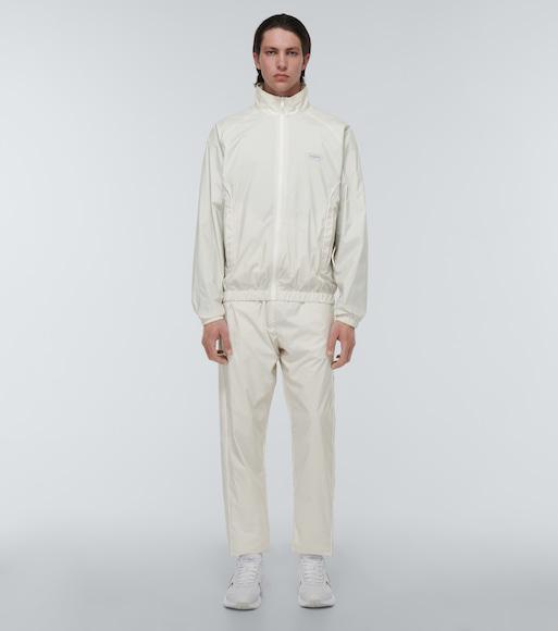 GIVENCHY White Mesh And Synthetic Leather Tk Mx Sneakers In Animal Print