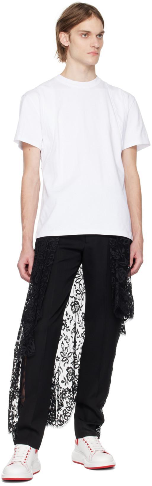 ALEXANDER MCQUEEN Chunky Lace-up Sneakers In White