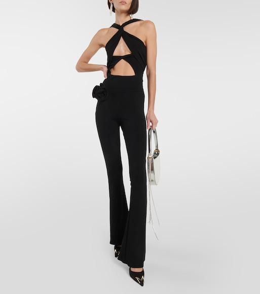 MAGDA BUTRYM Drop Earrings With Pearls In Silver