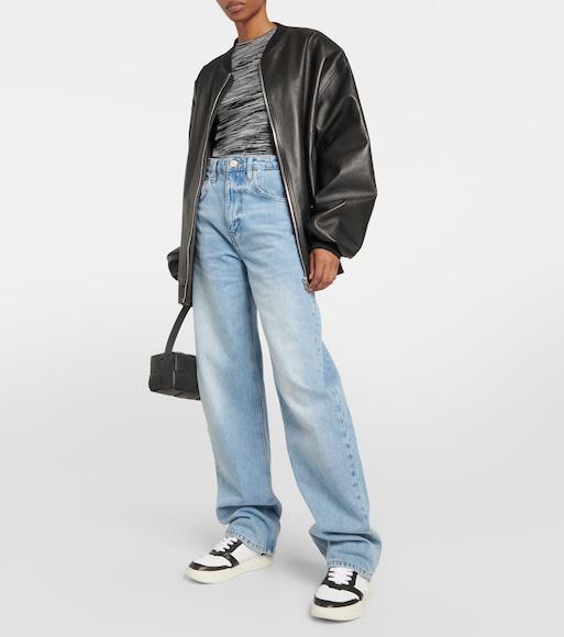 MAGDA BUTRYM Leather Jacket In Black