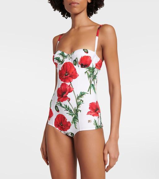 DOLCE & GABBANA Slides With Dg Millennials Logo In Multi