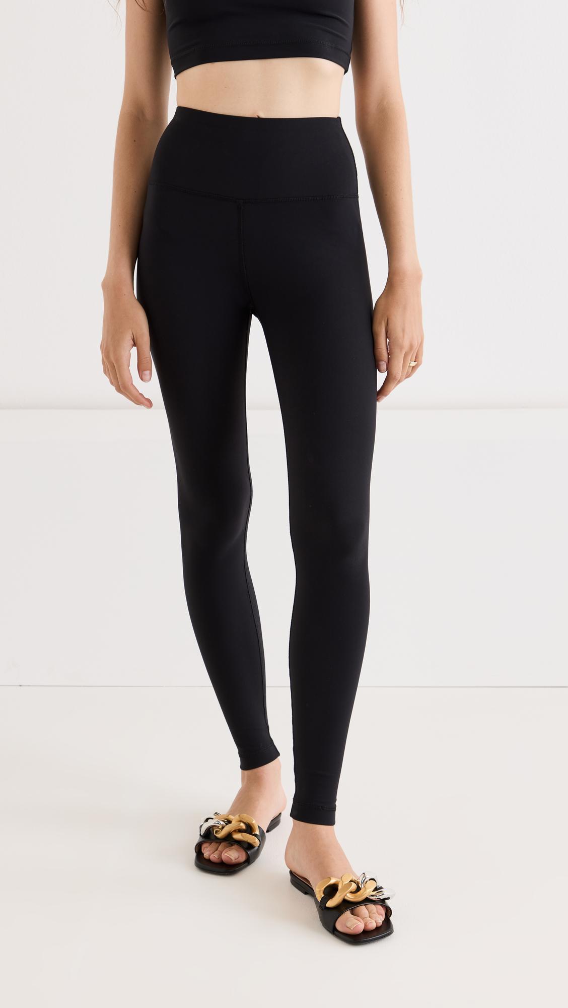 WARDROBE.NYC Women's Back Zip Legging In Black