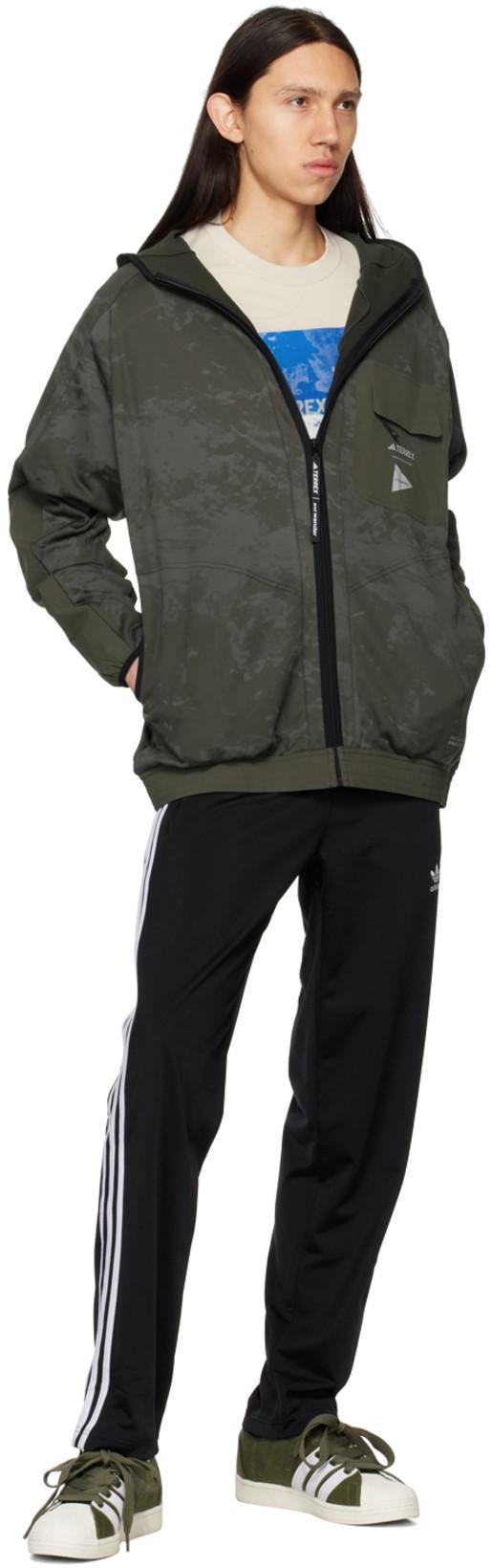 ADIDAS ORIGINALS Mens Adidas Super Star Loose Track Pants In Black/white
