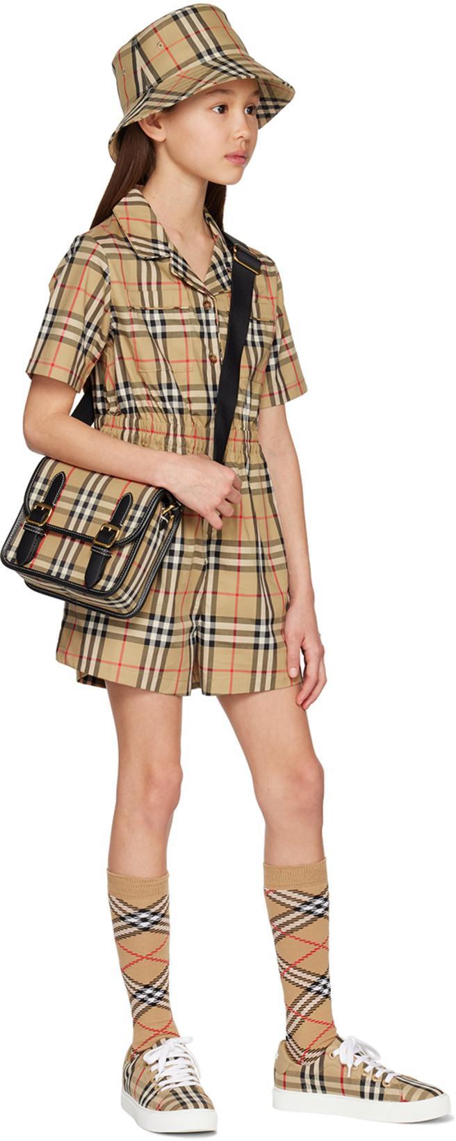 BURBERRY New Albridge Check Low-top Sneakers In Multi