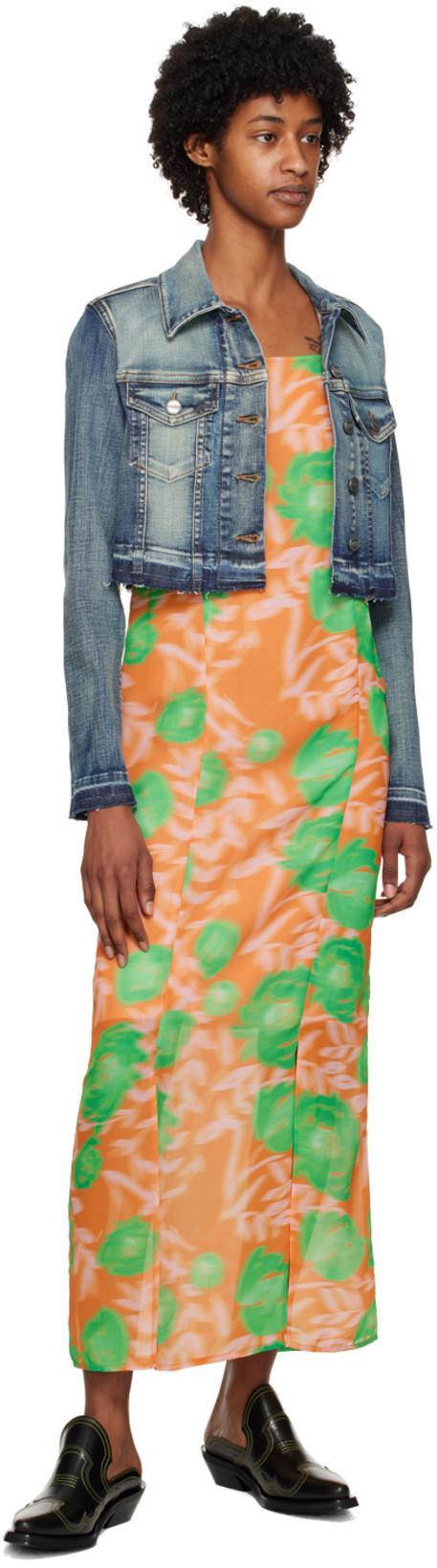 GANNI Leather Mules In Black