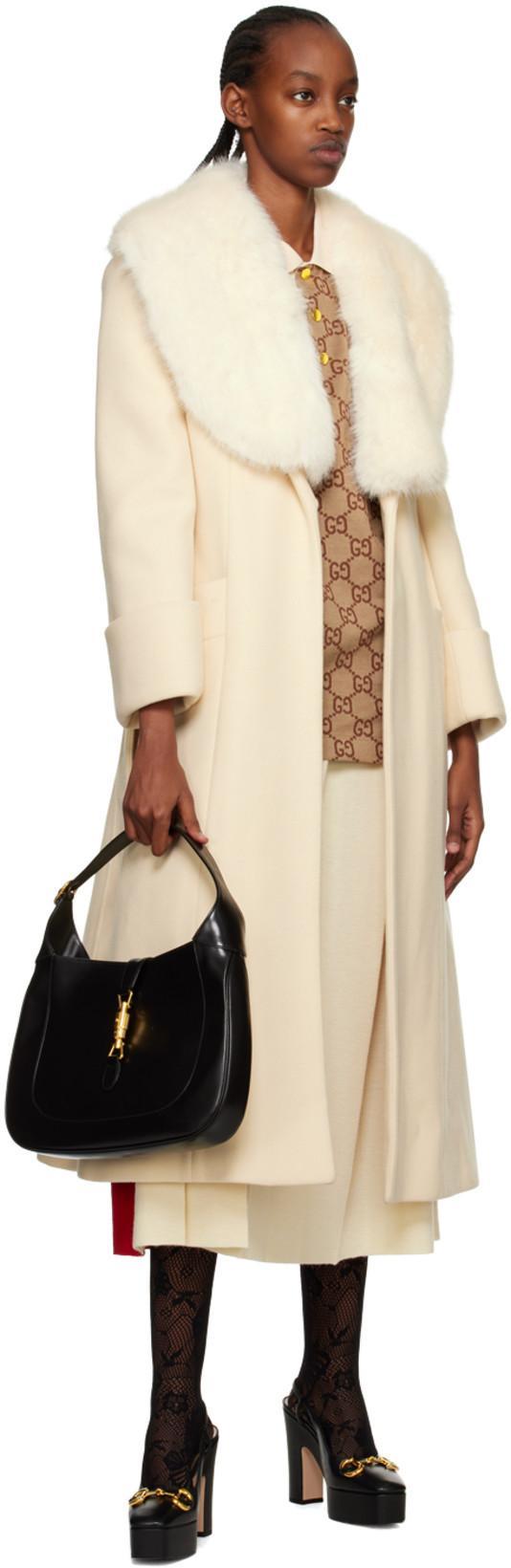 GUCCI Women's Two-tone Wool Skirt | Size Small | 727146xkczb Color 9118 In Multicoloured