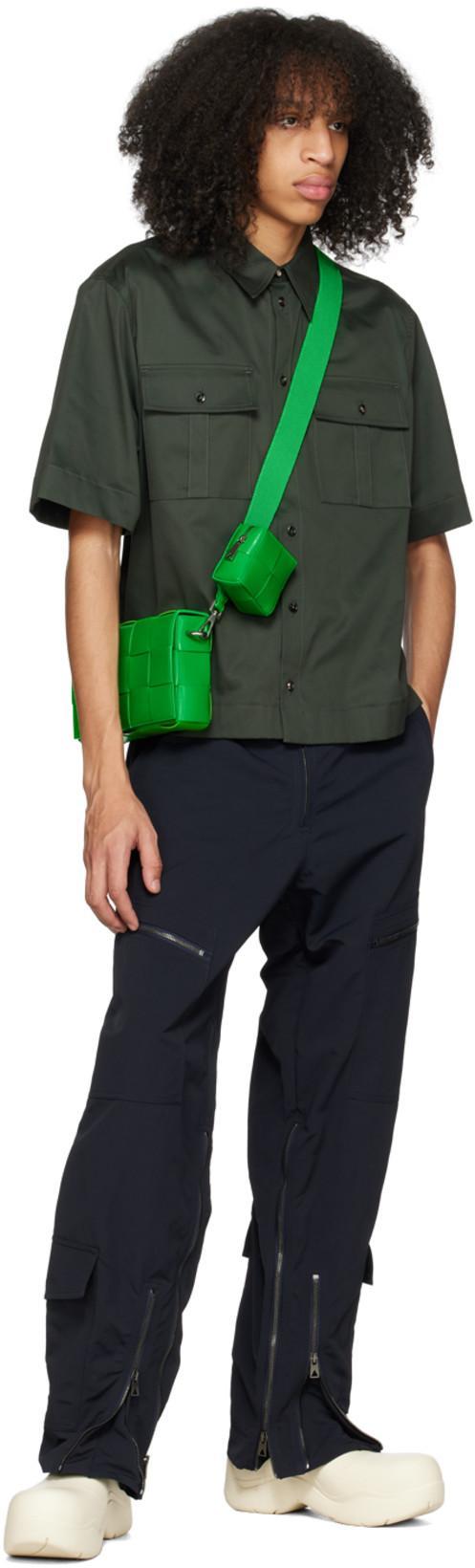 BOTTEGA VENETA Small Cassette Crossbody Bag In Parakeet