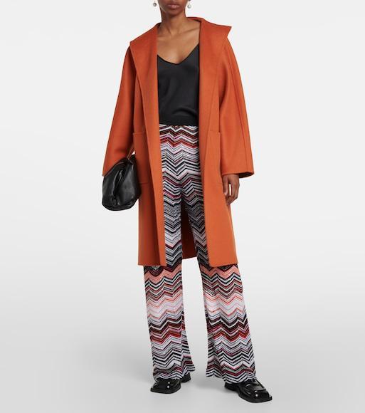 MAX MARA Silk Top Relaxed Fit Satin Finish In Gray