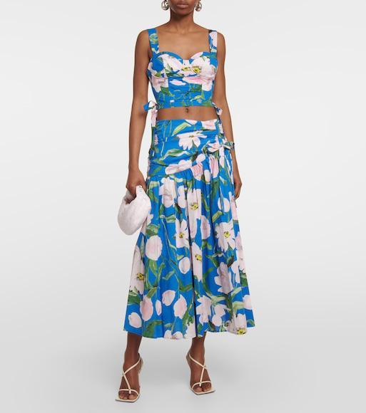 BOTTEGA VENETA Stretch 90 Square-open Toe Sandals In Lambskin In White