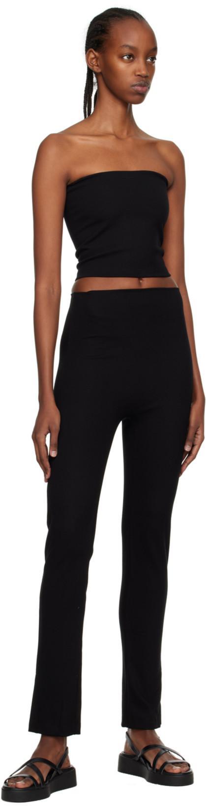 LESET Rio Bandeau Top In Black