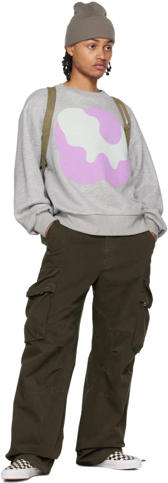 FULL CIRCLE ENERGY Ssense Exclusive Gray Sweatshirt In Sand