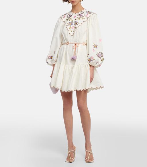 BOTTEGA VENETA Stretch 90 Square-open Toe Sandals In Lambskin In White