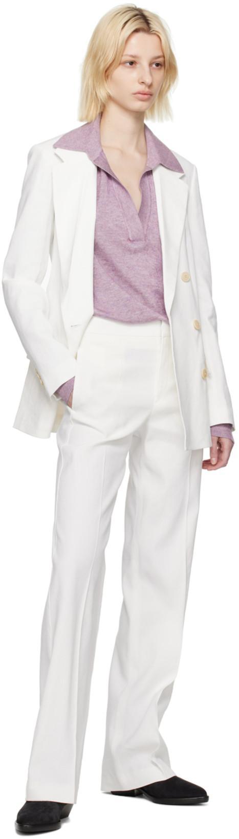 ISABEL MARANT Scarly Wide-leg Pants In White