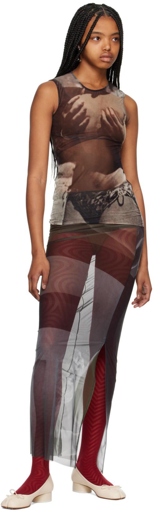 MAISON MARGIELA White Leather Tabi Pumps