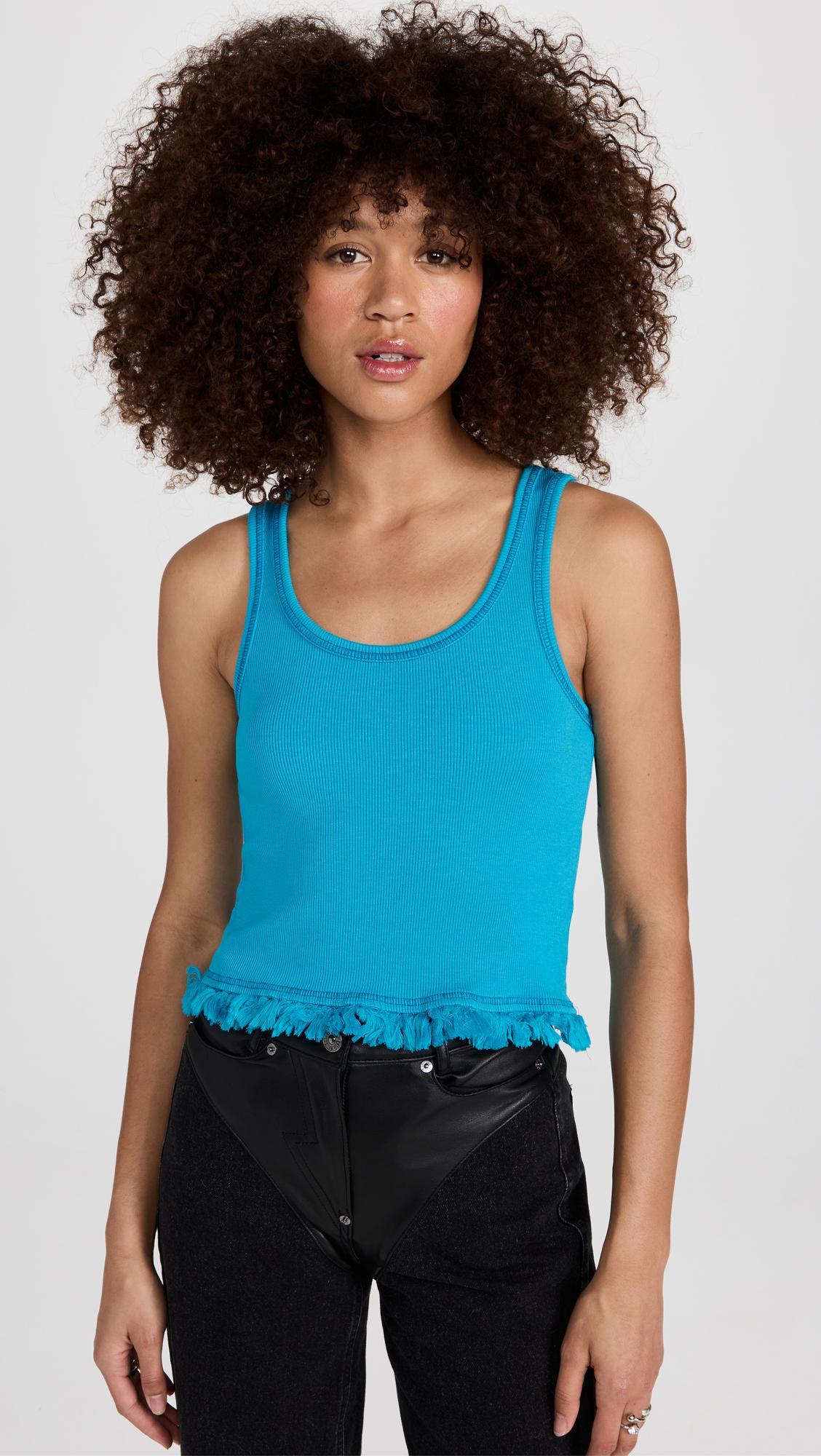 ACNE STUDIOS Pencil Skirt In Turquoise