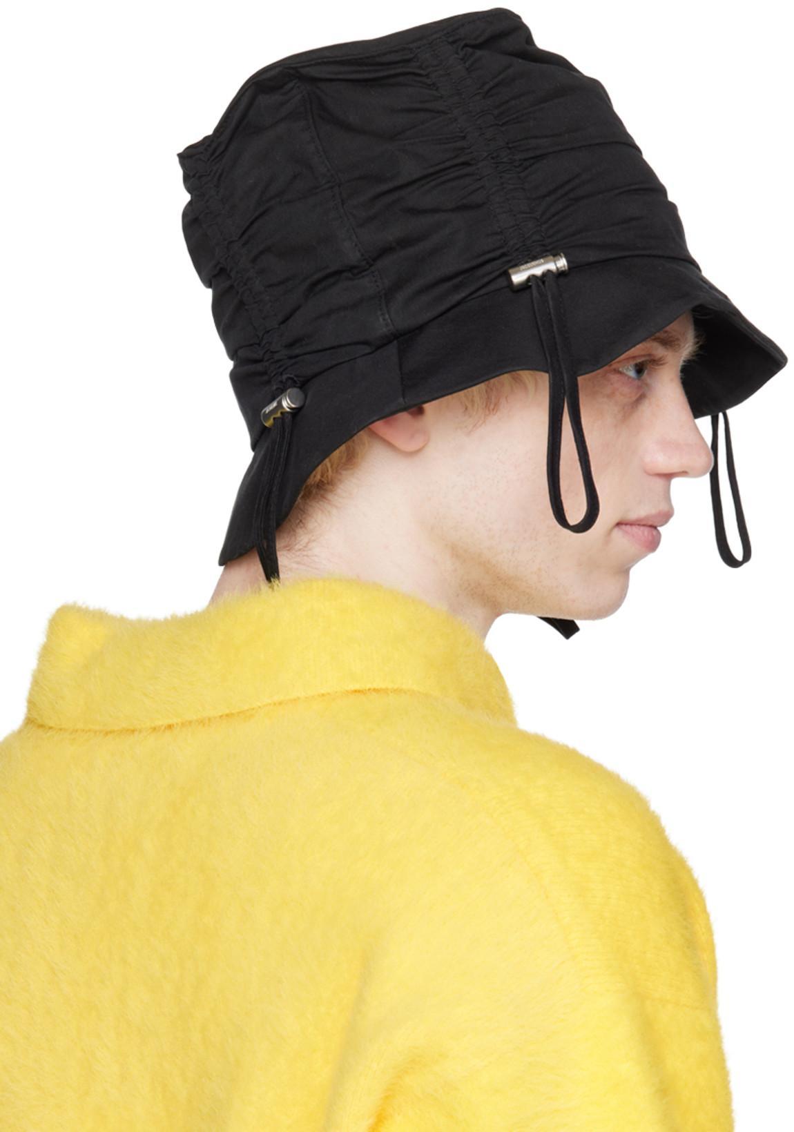 JACQUEMUS Yellow Le Raphia 'le Polo Neve' Polo