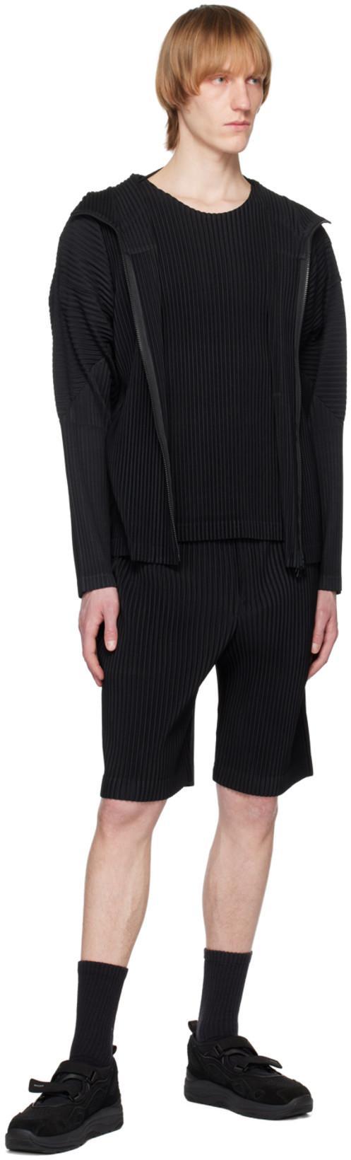 ISSEY MIYAKE Basics T-shirt In Black