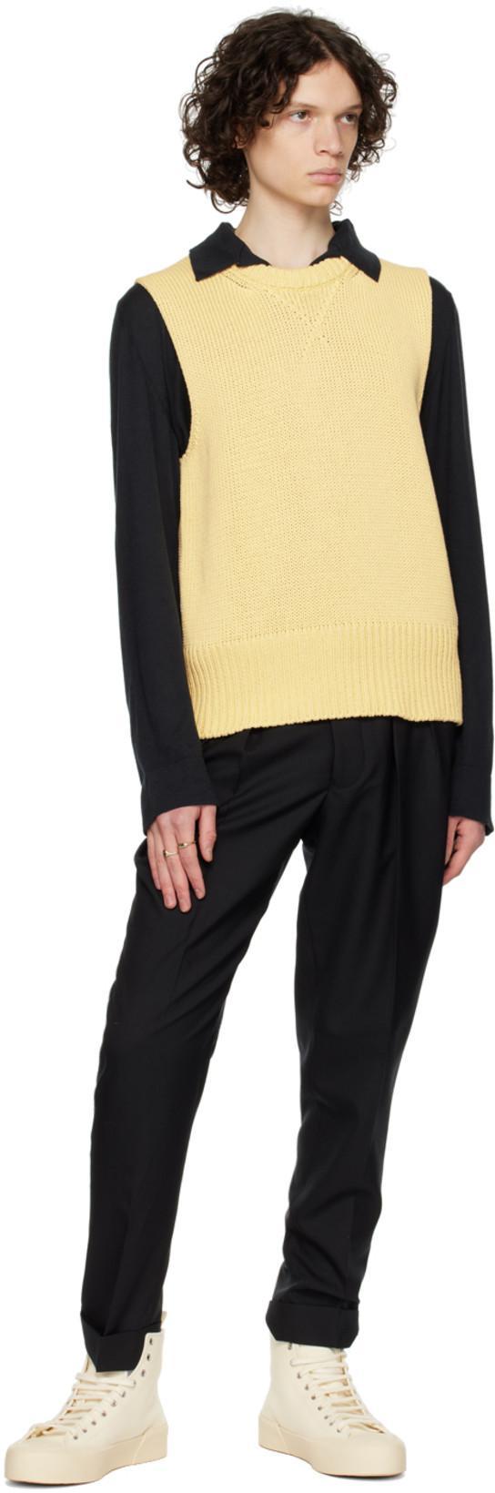 JIL SANDER High-top Lace-up Sneakers In White