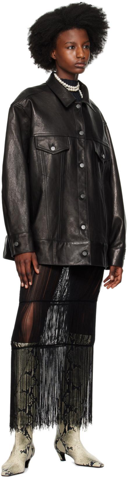 KHAITE Davis Croc-effect Leather Knee-high Boots In Multicolor