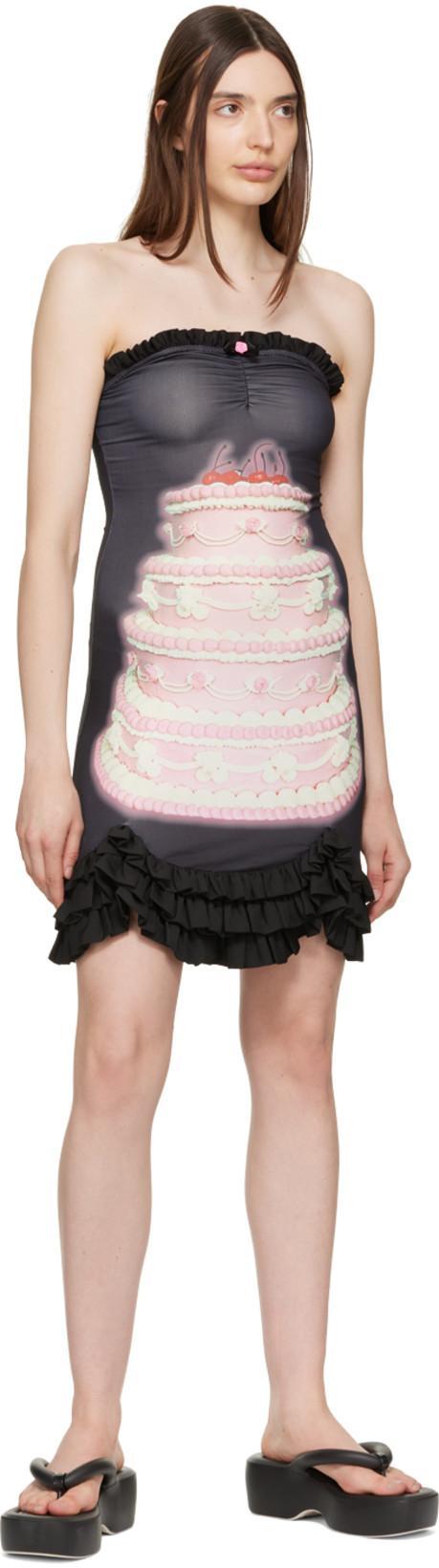 MELISSA Black Free Platform Sandals