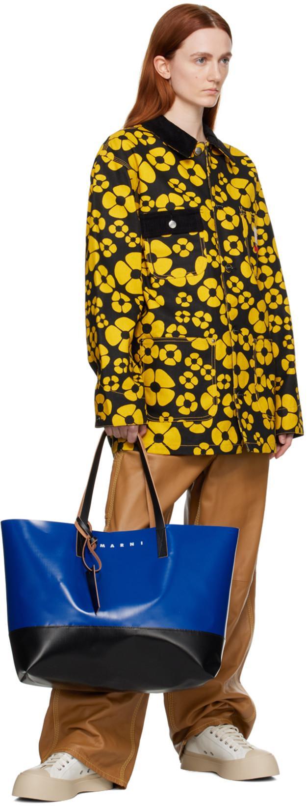 MARNI Color-block Low-top Sneakers In White