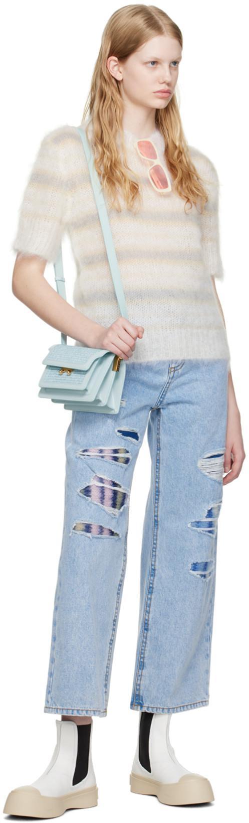 MARNI Women's Pablo Chelsea Boots In White