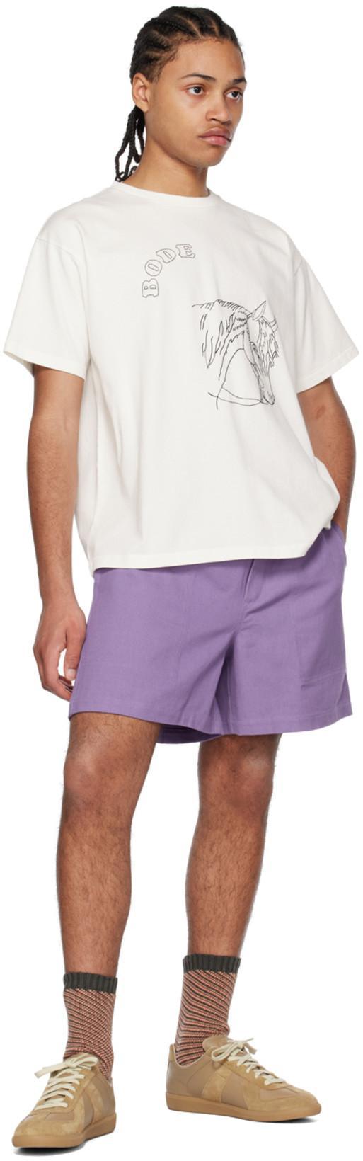 MAISON MARGIELA Suede And Leather Sneakers In Multi