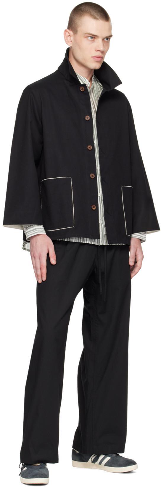 XENIA TELUNTS Green & White Edo Shirt In Green/white