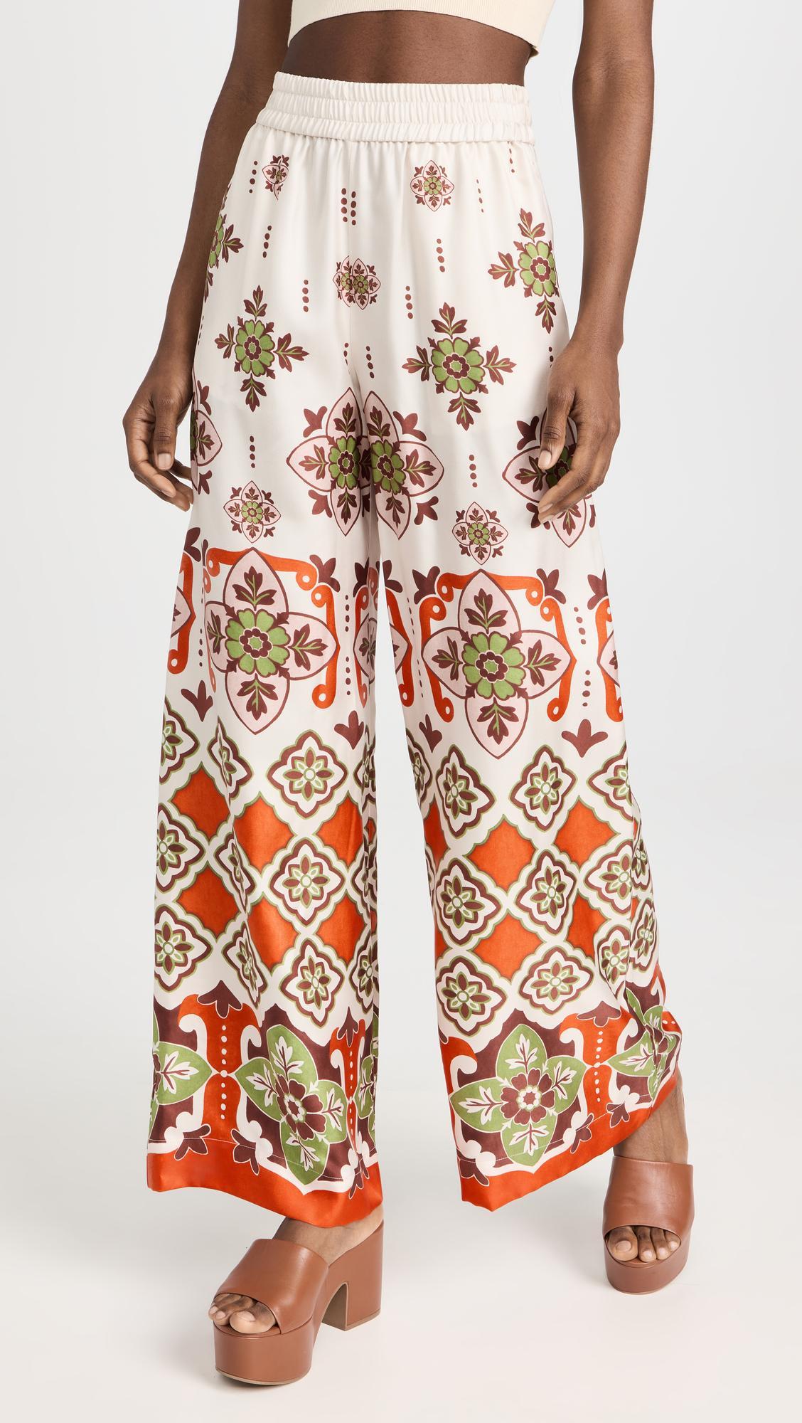 LA DOUBLEJ Placee Palazzo Pants In Partenope