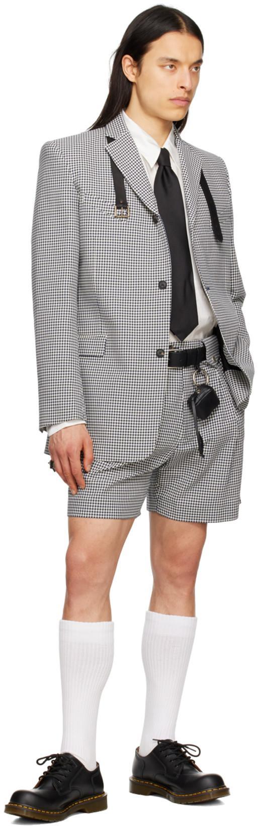 TOM FORD Black Grosgrain Tie In Hb901