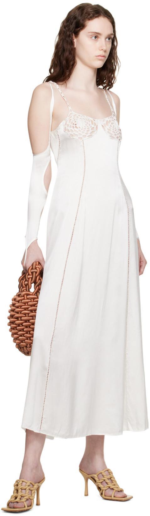 BOTTEGA VENETA Stretch 90 Twist Leather Mules In Beige