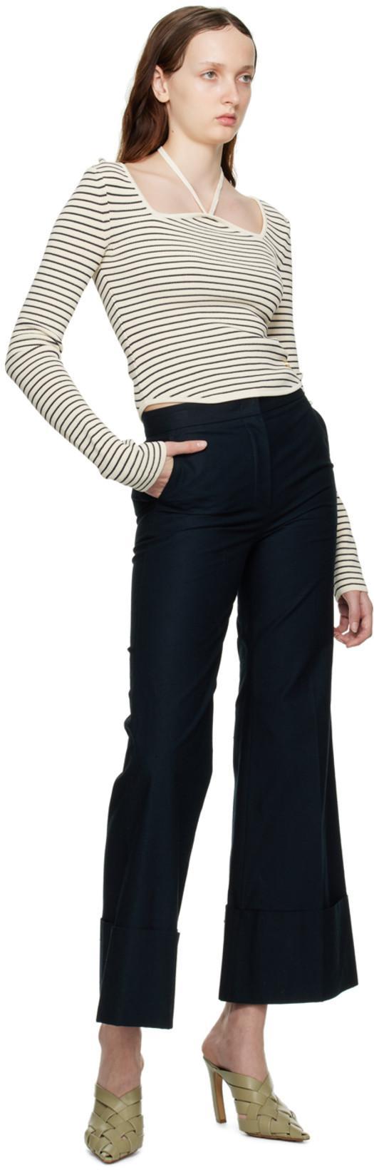 BOTTEGA VENETA Khaki Alfie Mules In 3025 Travertine