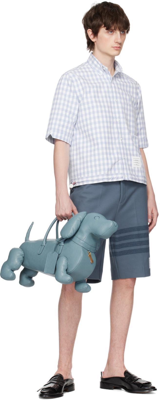 THOM BROWNE Medium Weight Jersey Short Sleeve T-shirt In White