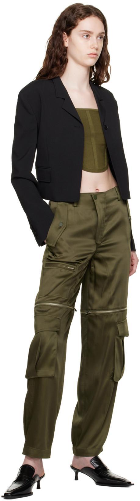 RECTO Black Cropped Blazer