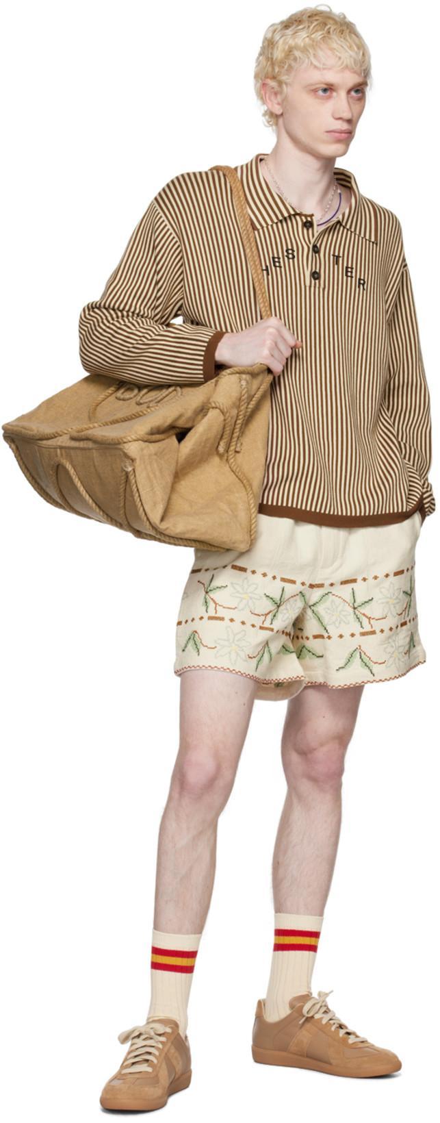 MAISON MARGIELA Suede And Leather Sneakers In Multi