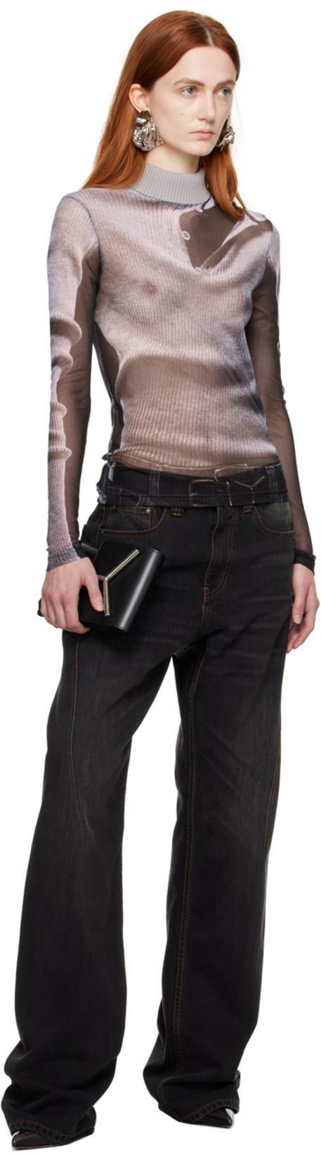 CHRISTIAN LOUBOUTIN Hot Chick Black Patent Leather Pumps