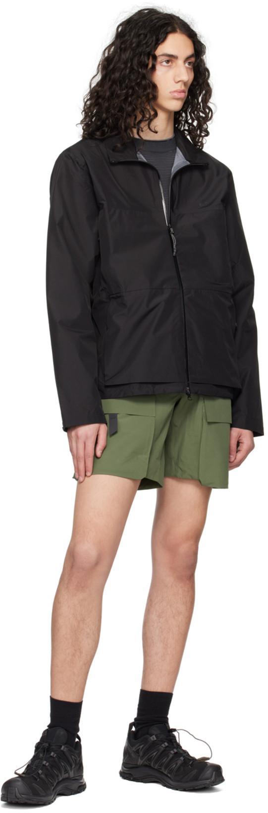 BLÆST Green Giske Shorts In 560 Dusty Green
