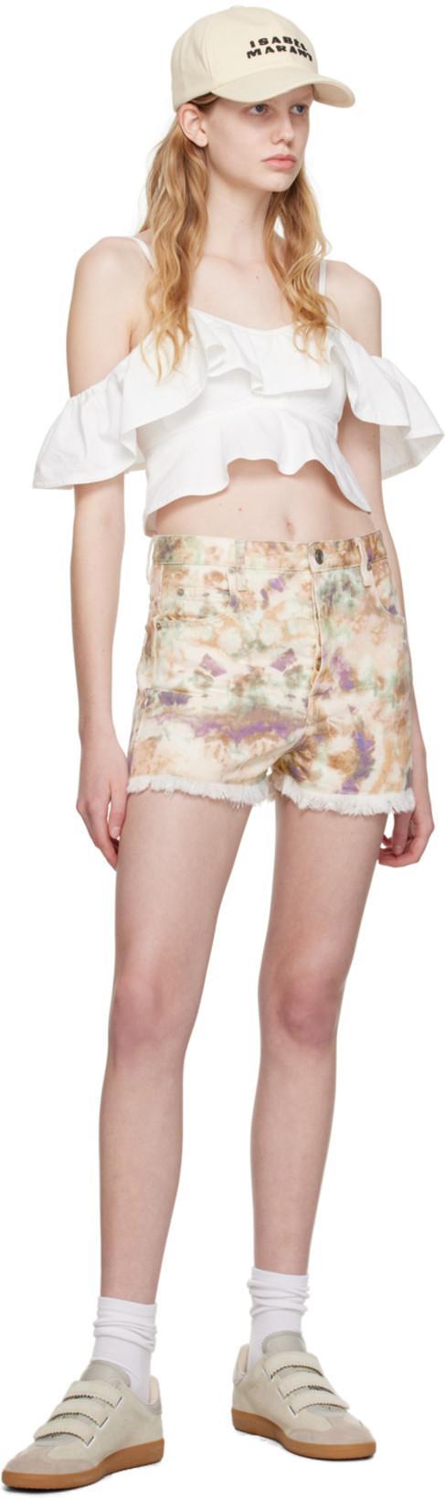 ISABEL MARANT Beige Beth Sneakers In 23ec Ecru