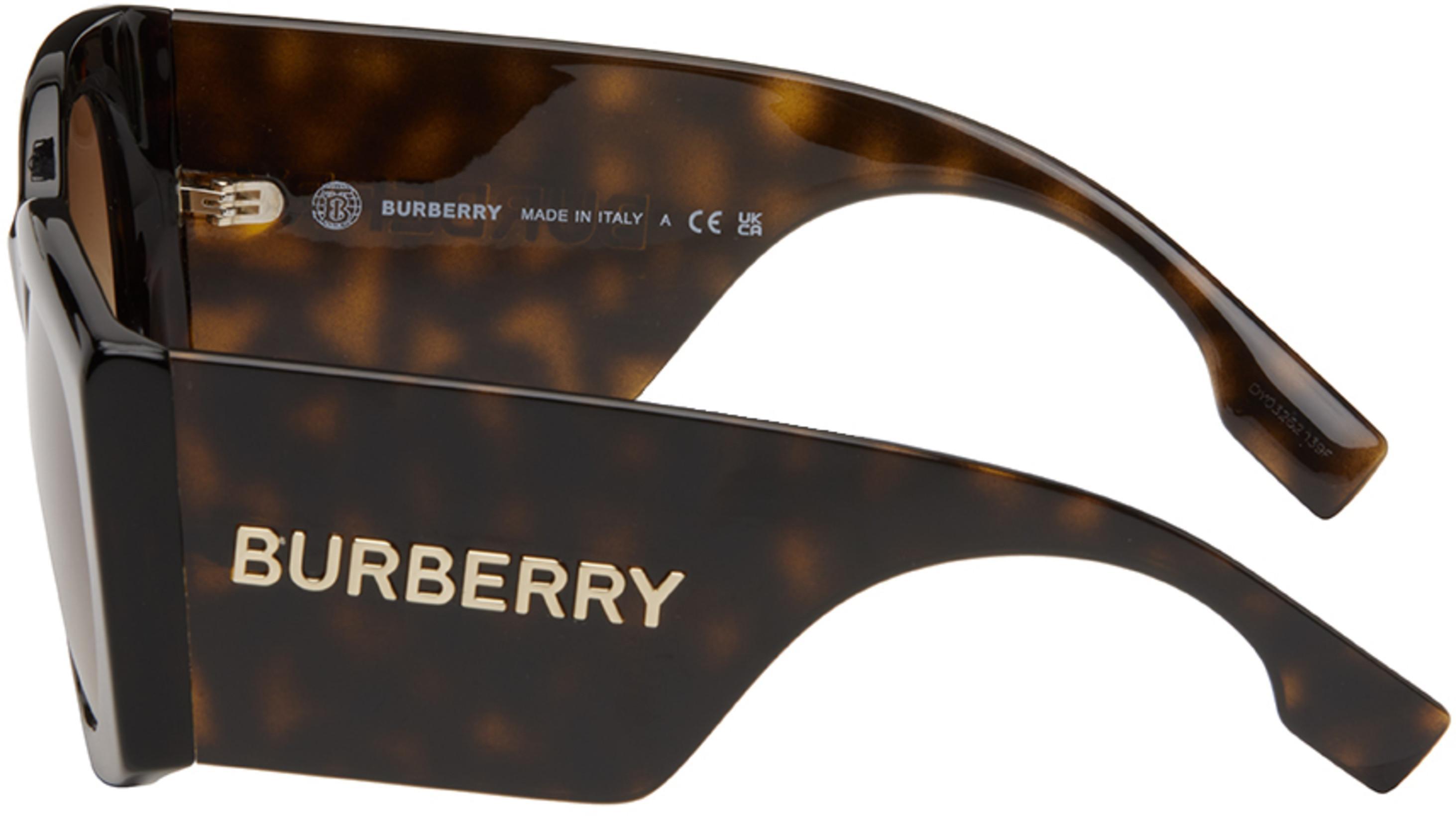 BURBERRY Brown Ekd Check Bodysuit In Dark Birch Brown Chk