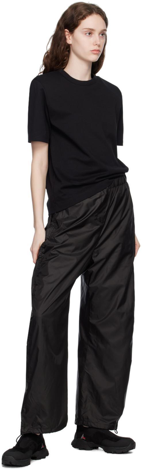 WARDROBE.NYC Boxy Crewneck T In Blk Black