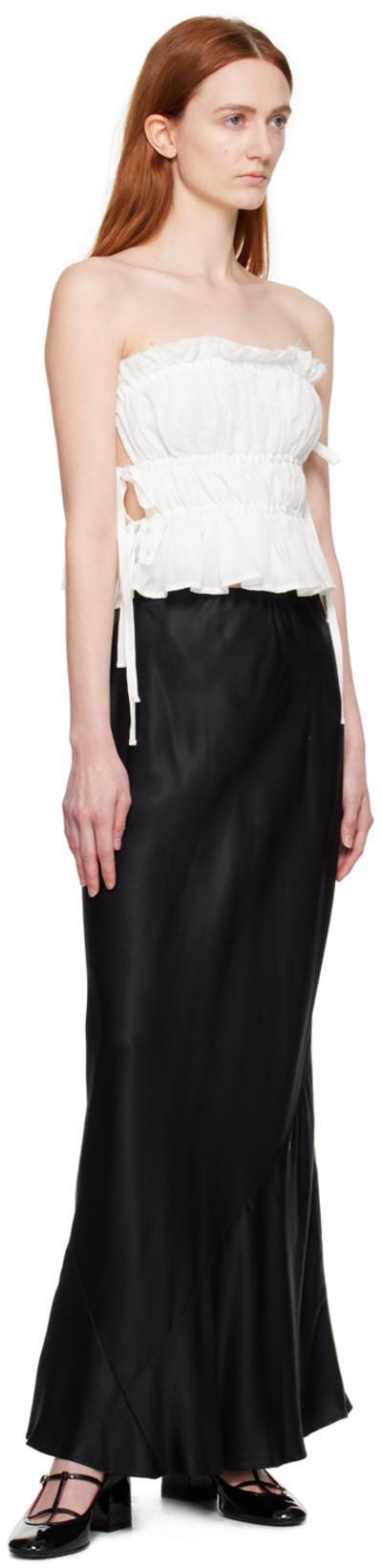 KHAITE Black Leather Pumps