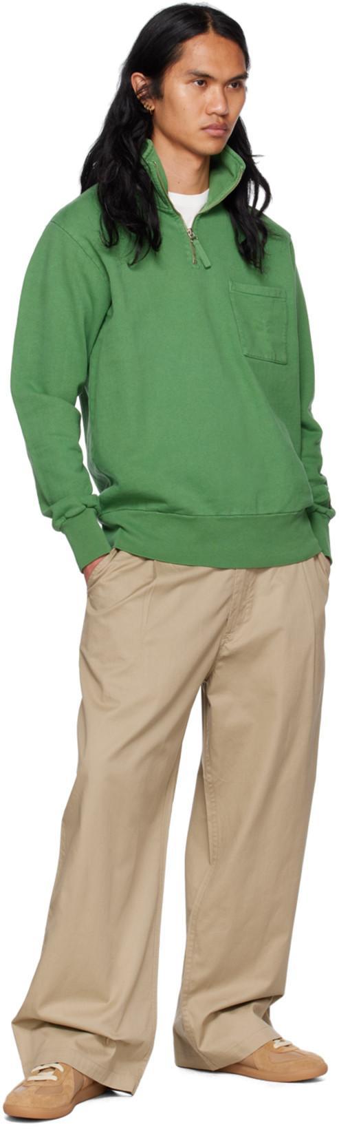 MAISON MARGIELA Suede And Leather Sneakers In Multi