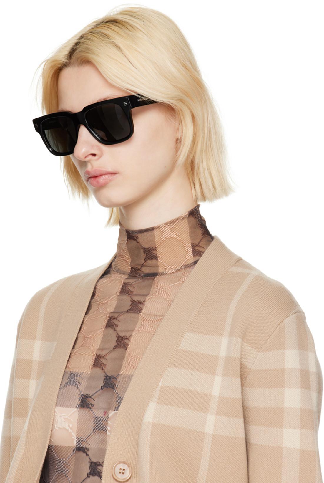 BURBERRY Brown Ekd Check Bodysuit In Dark Birch Brown Chk