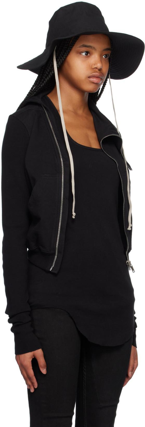 RICK OWENS DRKSHDW Concordians Mountain Sweat In Black