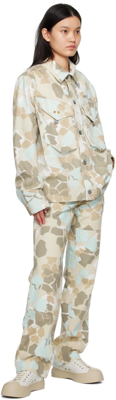 MARNI Color-block Low-top Sneakers In White