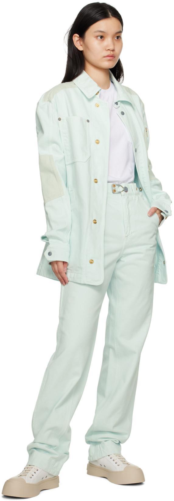 MARNI Color-block Low-top Sneakers In White